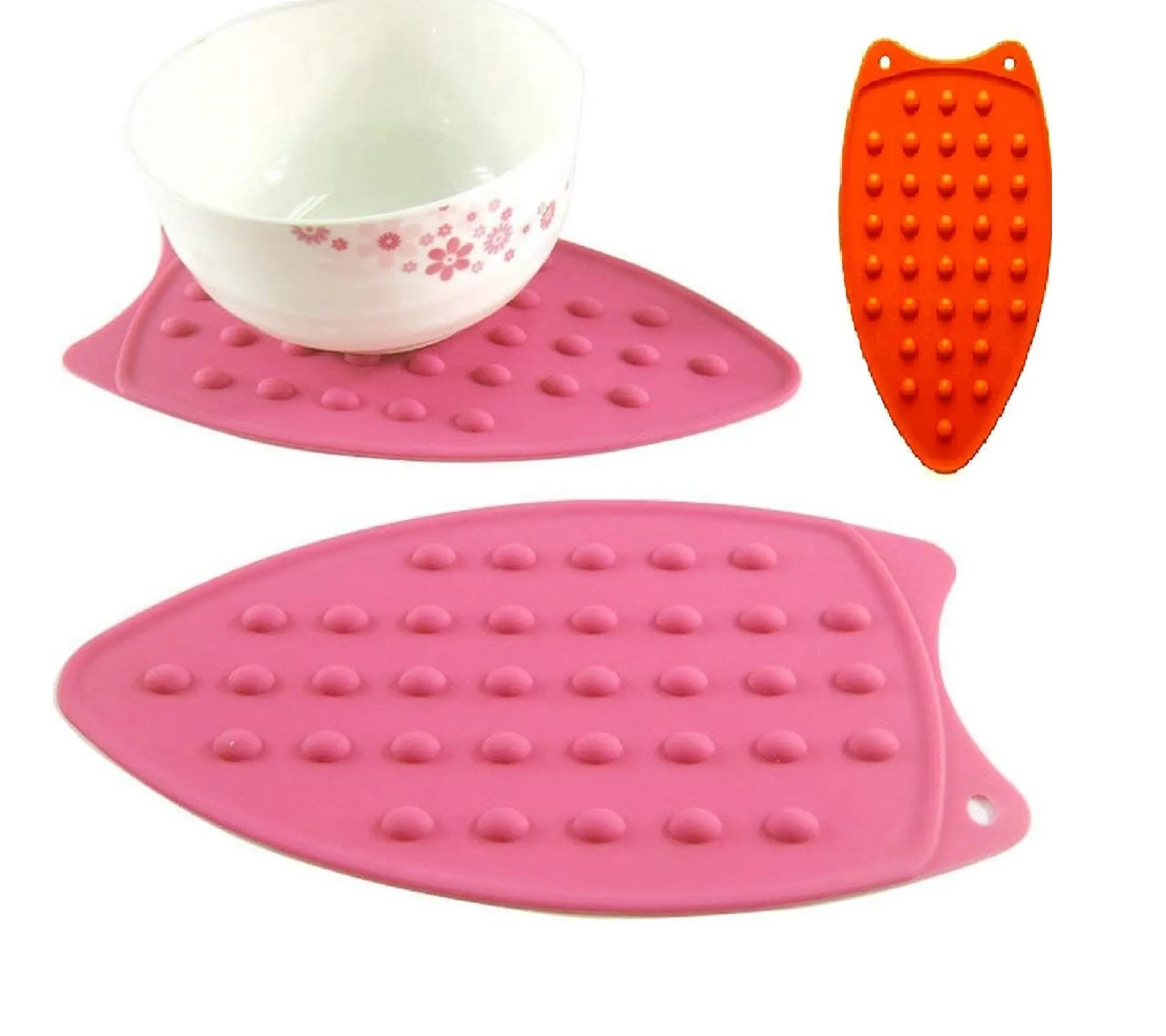 Silicone Iron Mat Heat-Resistant Rest Pad Flexible Waterproof view 2
