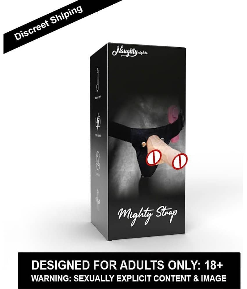 7 Inch Strap On Artificial Solid Penis Dildo With Belt Sex Toy For Women By