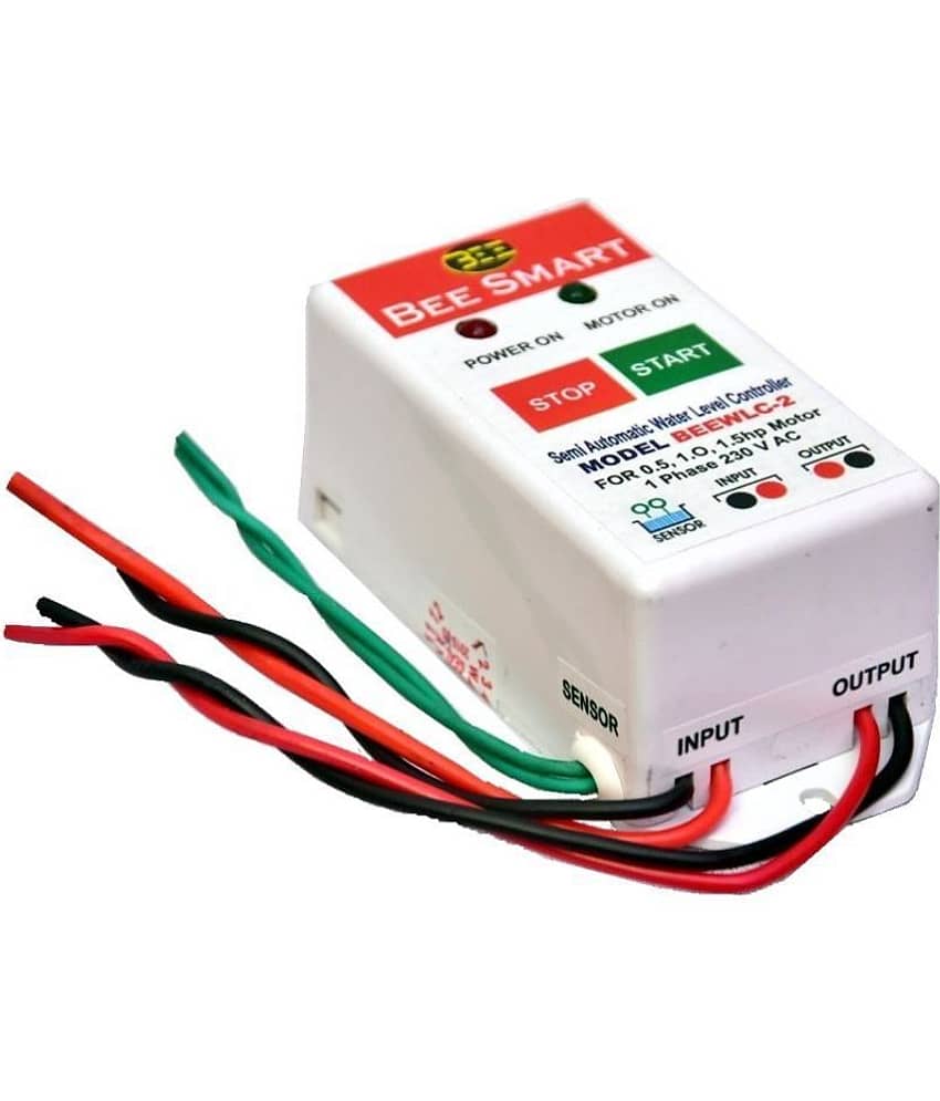 Bee Smart semi automatic water level controller Manual on auto of use 30 A Relay model BEEWLC-2