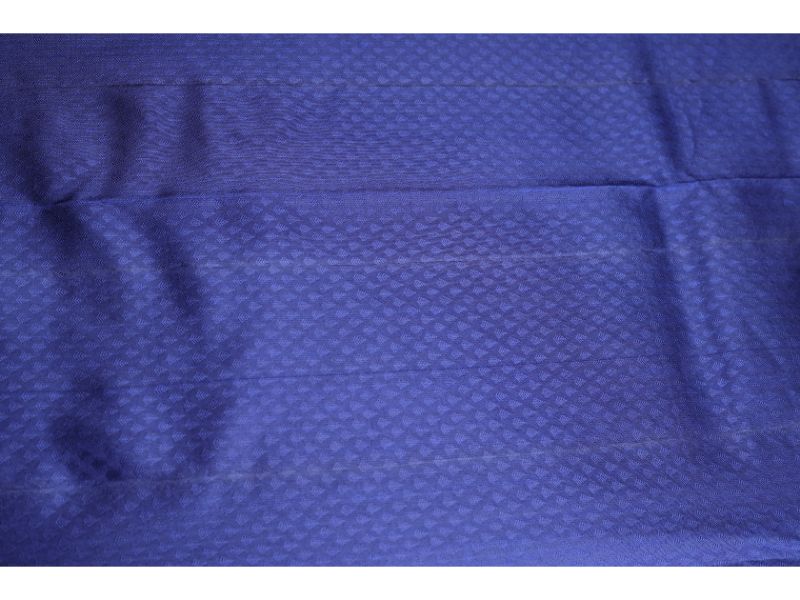 Blue Handloom Kanchipuram Silk Pattu Saree view 2