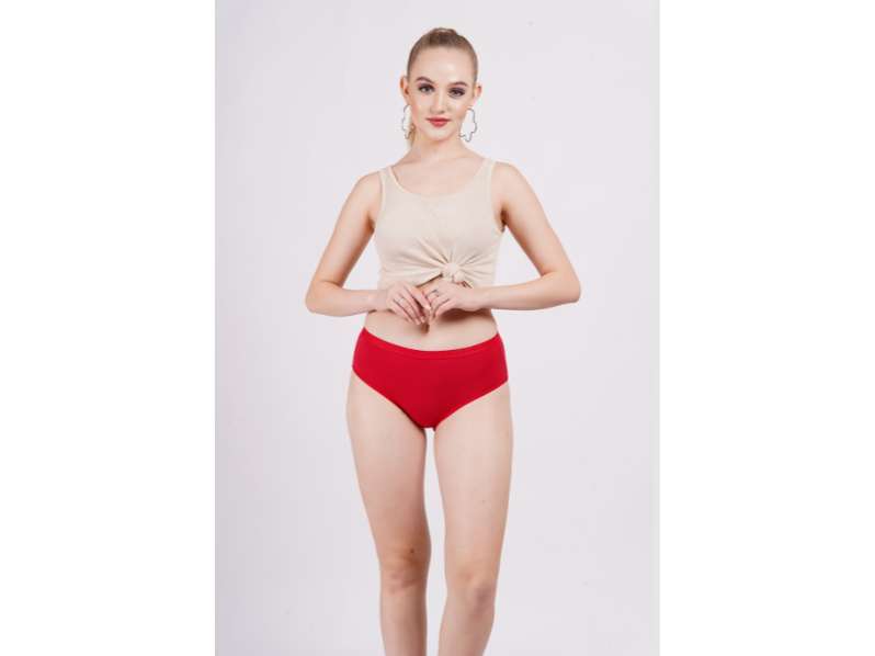 Stud & Gracy Kuzix Top Elastic Panty Red - XL - 36
