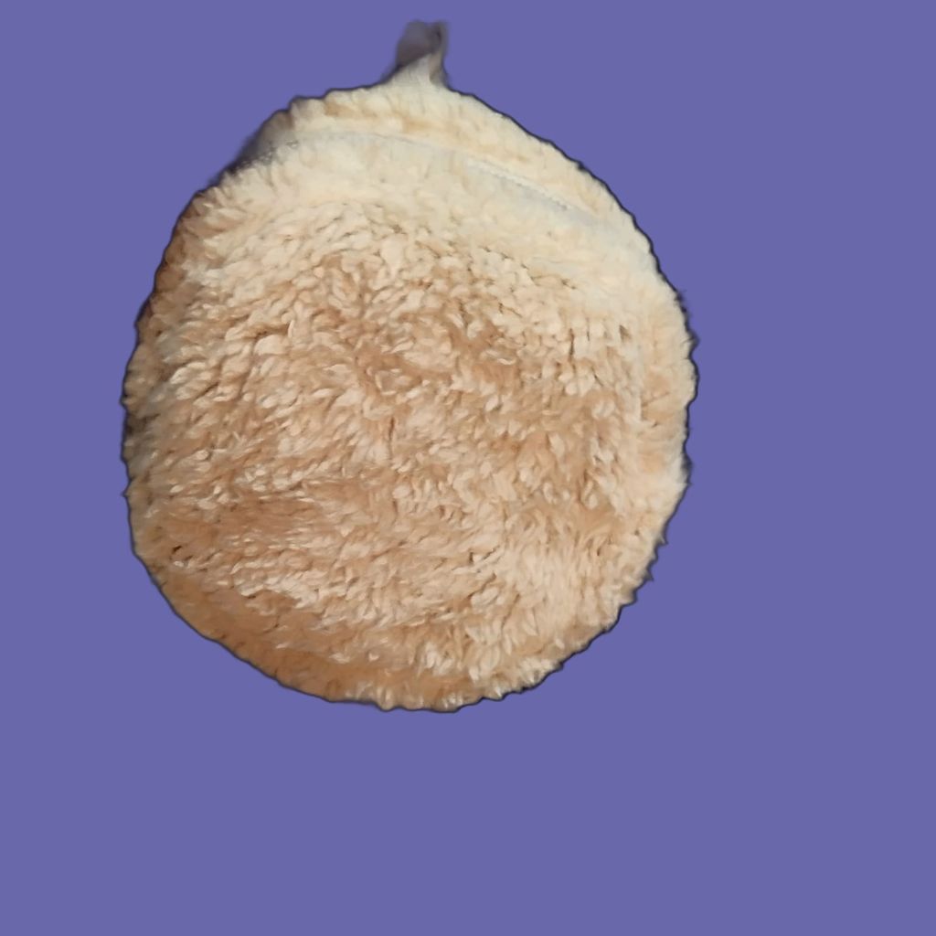 Small Fuzzy Drawstring Bag view 2