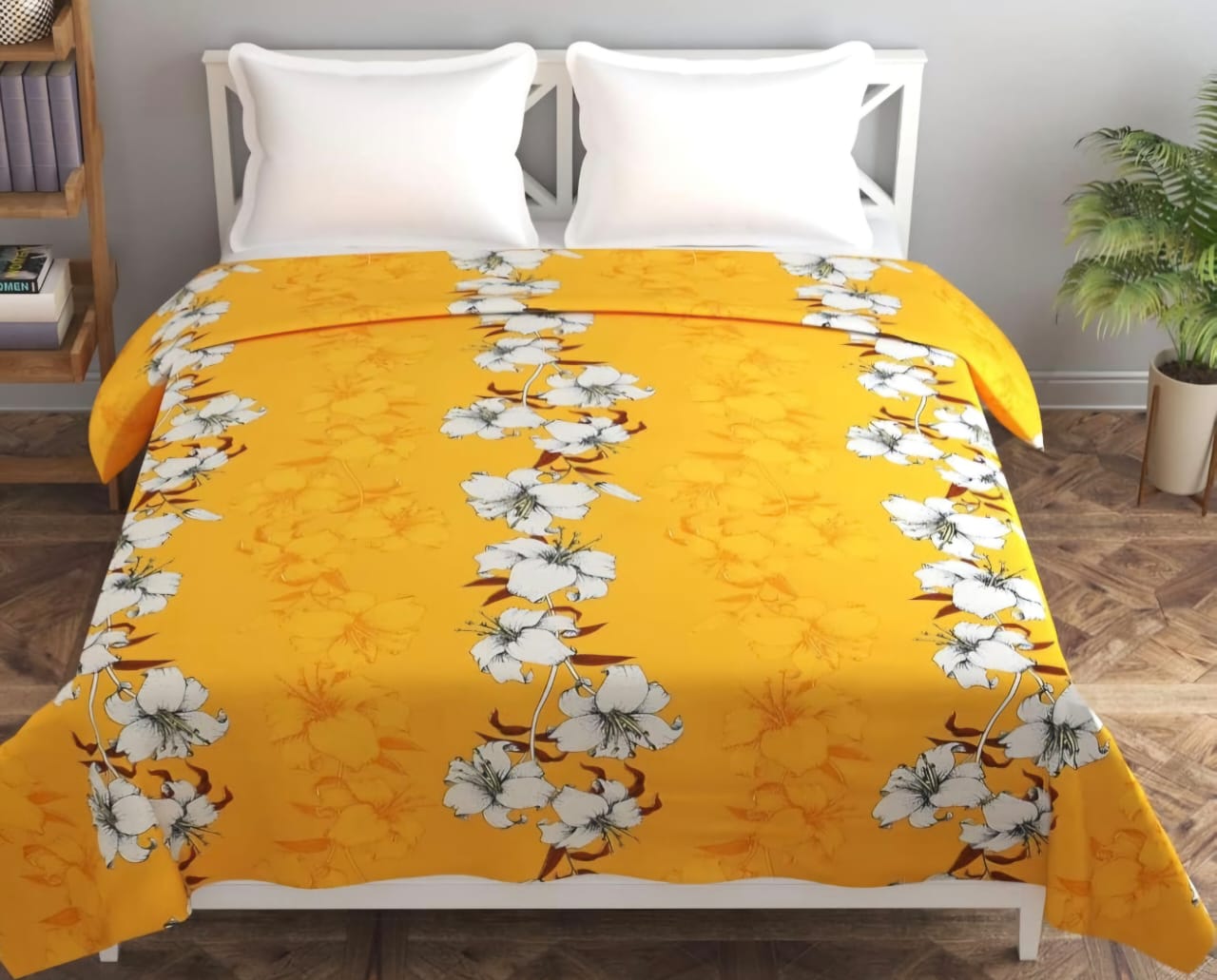 Fitted Glace Cotton Bedsheets double bed comfort to your bedroom with our 90x100 size view 2