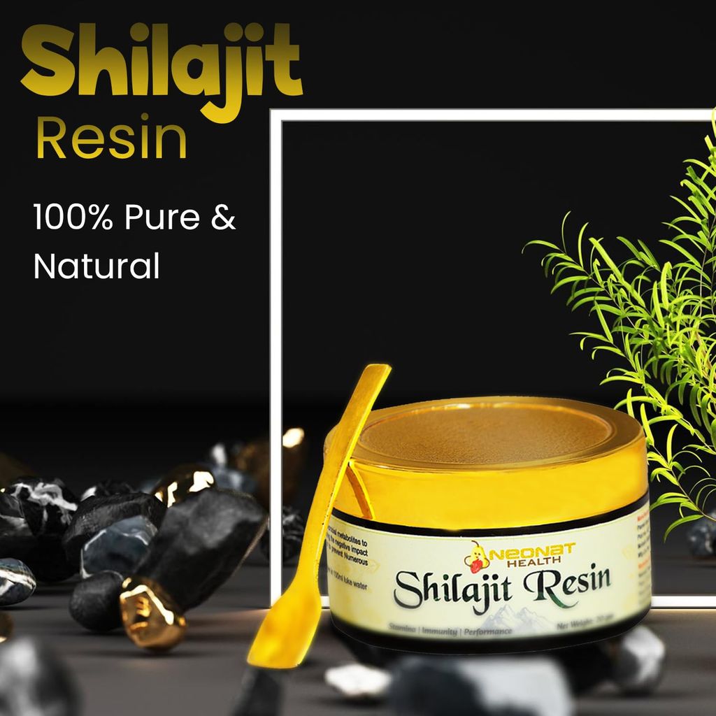 Neonat Health Himalayan Shilajit Resin 20gm, 84 Minerals & 83% Fulvic Acid, Pure Himalayan Shilajit for Men and Women, Natural Energy, Strength and Stamina Booster, Authentic Shilajit Resin view 2