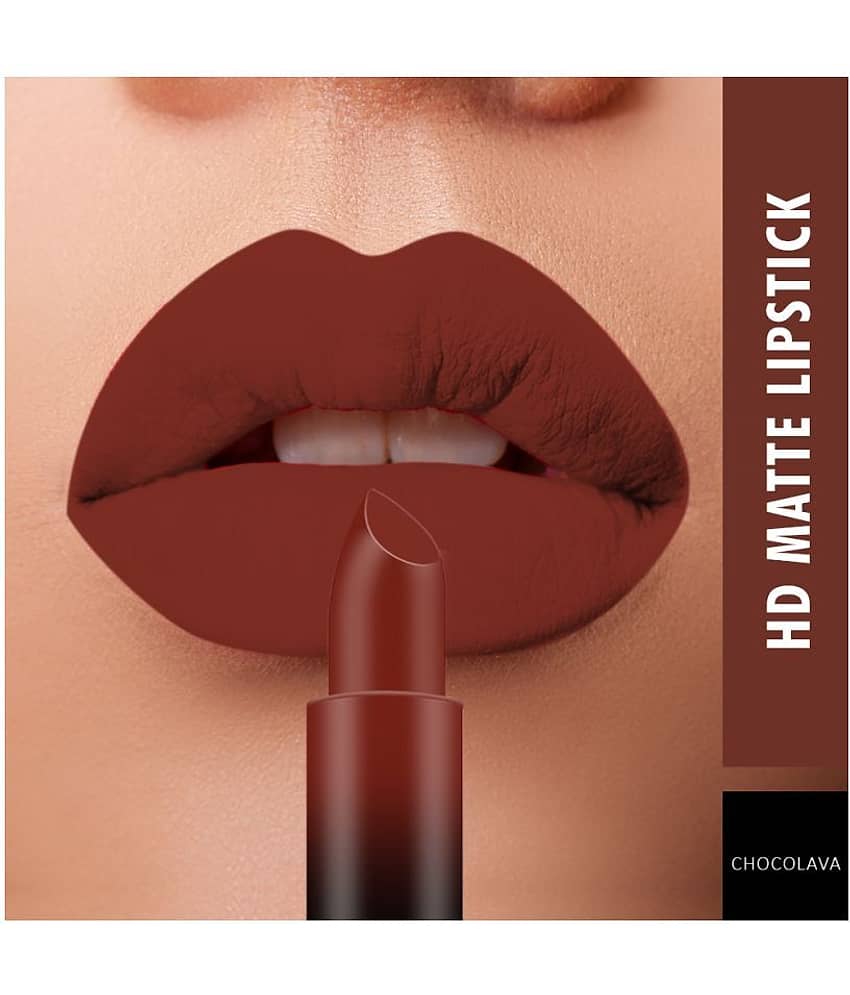 Swiss Beauty HD Matte Lipstick (Attitude), 3.5gm view 2