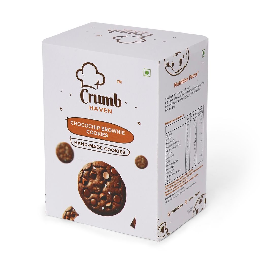 Chocochip Brownie Cookies (pack of 2)