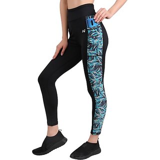 Ninq Printed Women Multicolor Tights view 2