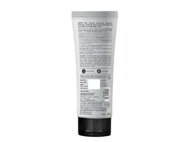 WOW Skin Science Korean Ginseng + Kojic Acid DTan Face Wash view 2