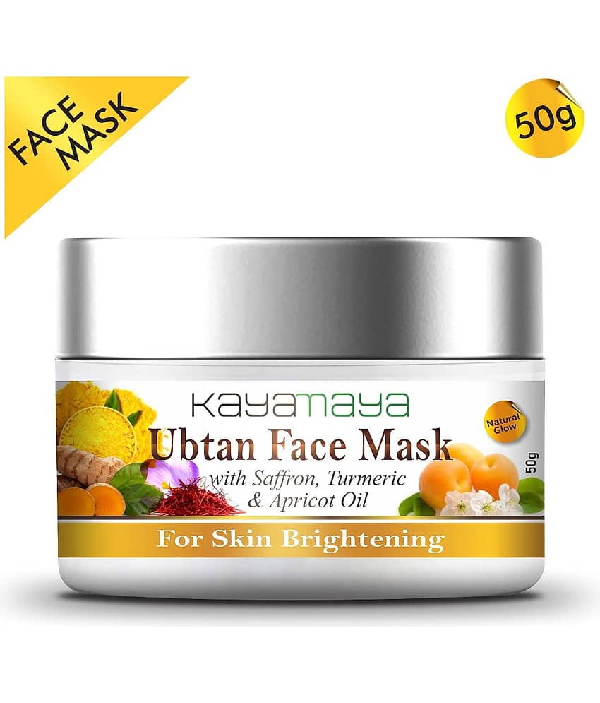 Ubtan Face Pack Mask with Saffron, Turmeric & Apricot Oil