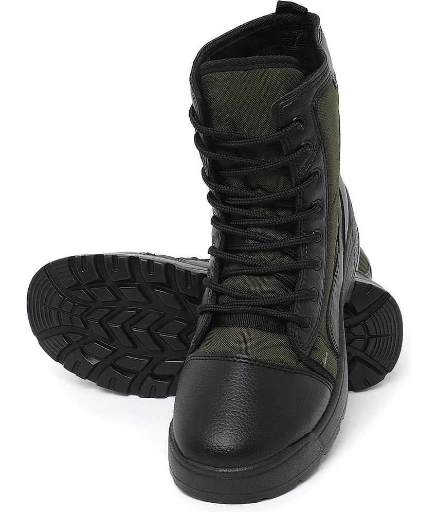 goldstar shoes Black Men's Hiking & Trekking Boots view 2