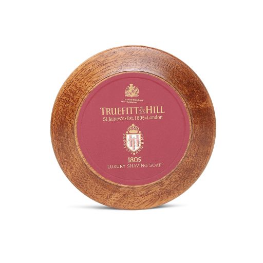 Truefitt & Hill 1805 Luxury Shaving Soap In Wooden Bowl 1 Piece
