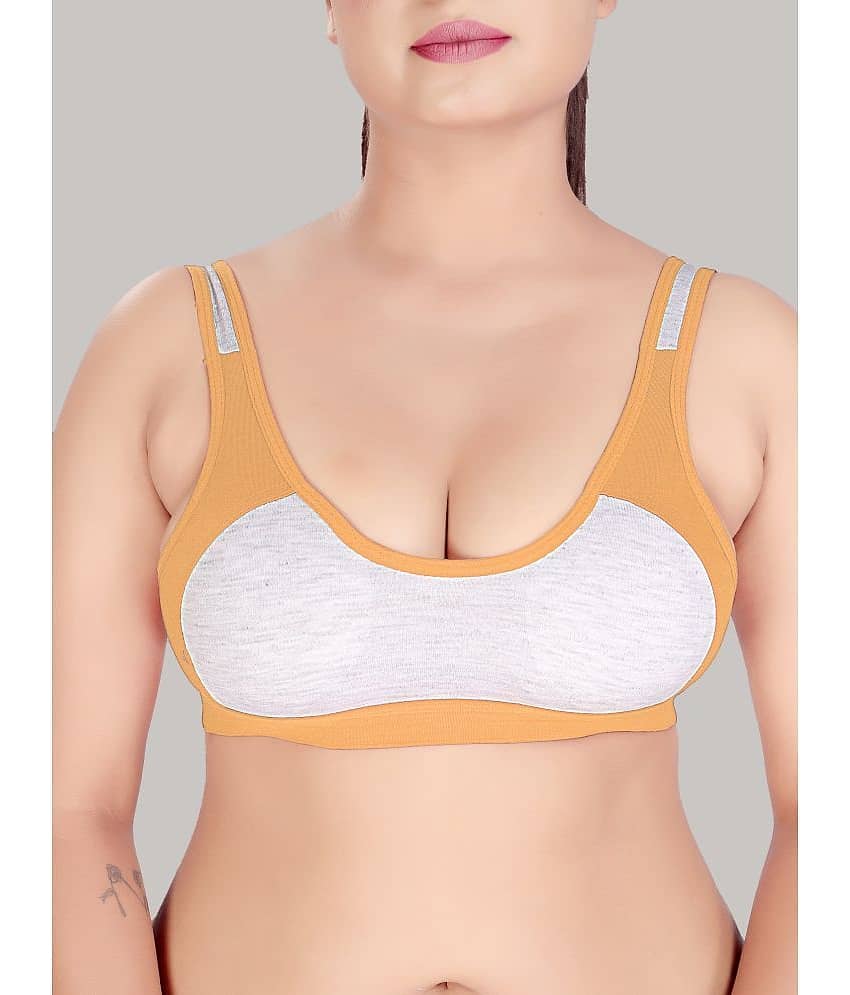 HAYA Pack of 2 Cotton Non Padded Women's Push Up Bra ( Multicolor ) view 2