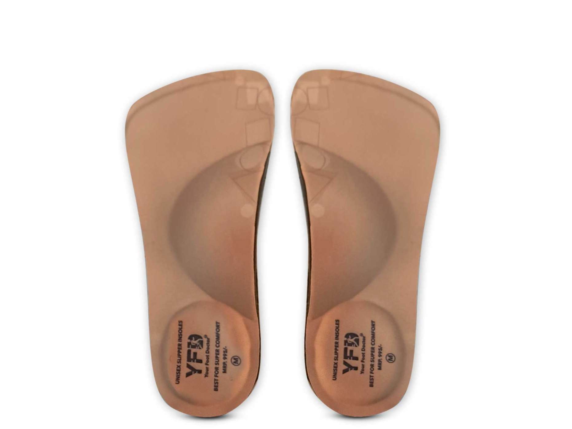 Unisex Slipper Insole - 1 Pair