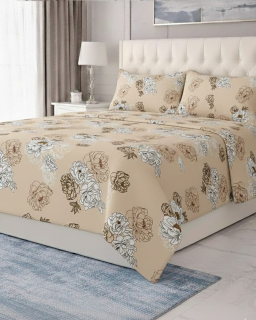 Quirky Home Fantasy Collection King Bedsheet with 2 Pillow Covers view 2