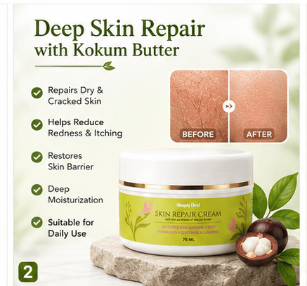 KOKUM BUTTER SKIN REPAIR CREAM view 2