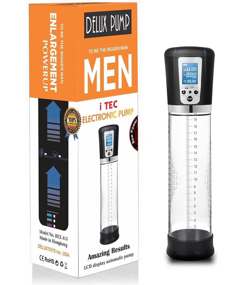 PREMIUM QUALITY LCD DISPLAY AUTOMATIC ELECTRONIC PENIS ENLARGEMENT PUMP BY NAUGHTY WORLD