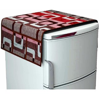 REVEXO Polyester Floral Pattern Fridge Covers view 2