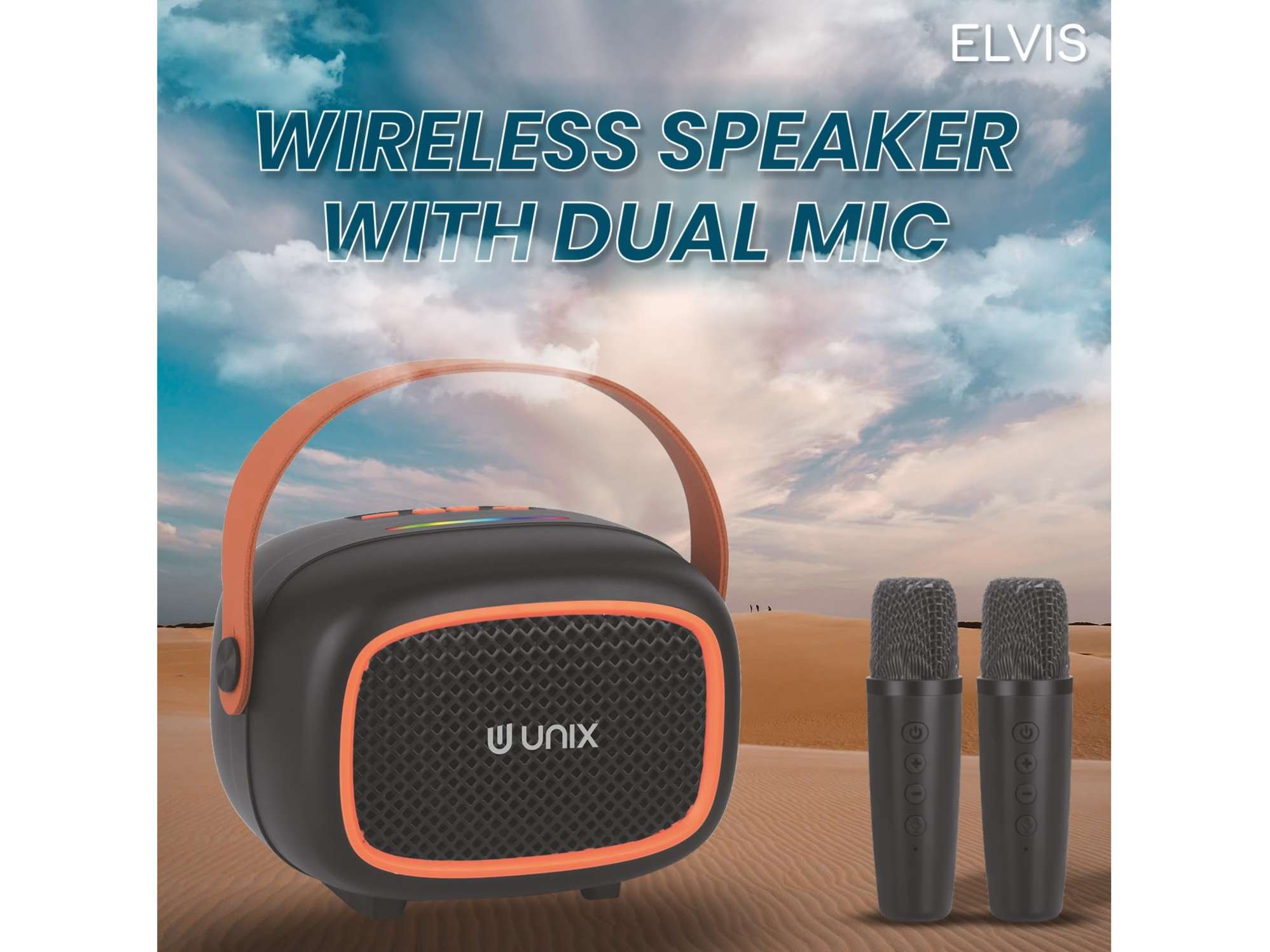 Unix Elvis Speaker - Black view 2
