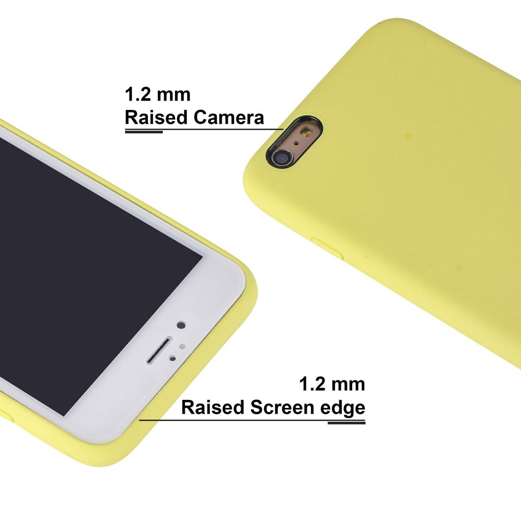 LIRAMARK Liquid Silicone Soft Back Cover Case for Apple iPhone 6 / 6S view 2