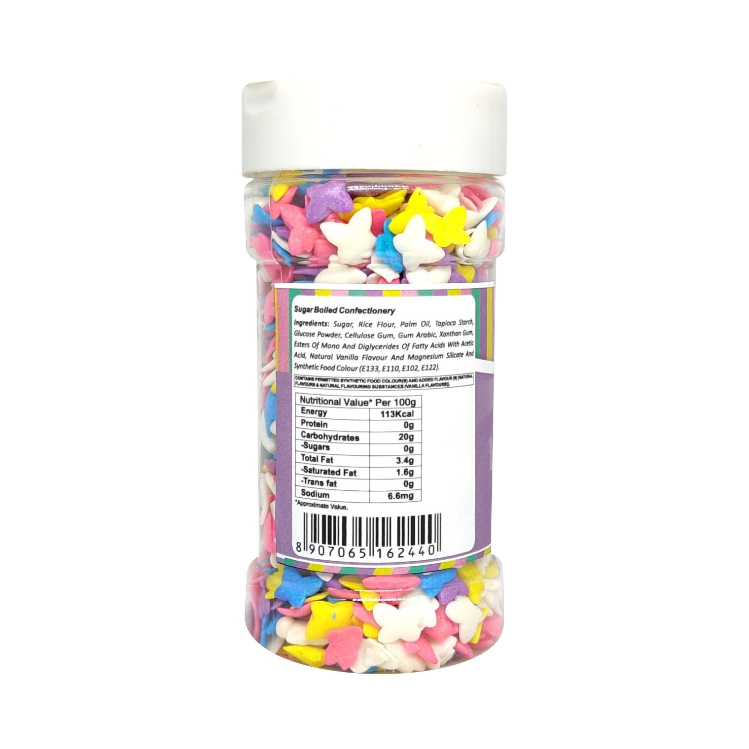 Puramio Butterfly Candy For Cake Decoration, 100 gm view 2