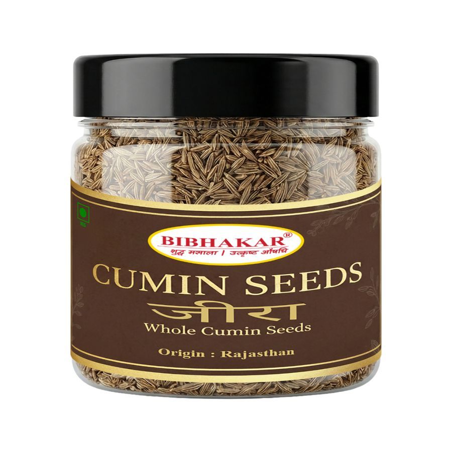 Sabut Jeera (Whole Cumin Seeds ) 100g – Authentic Rajasthan Sourced – Bold & Earthy All-Natural Whole Spice for Tacos, Curries, and Grilling | Bibhakar Spices - 100 gm