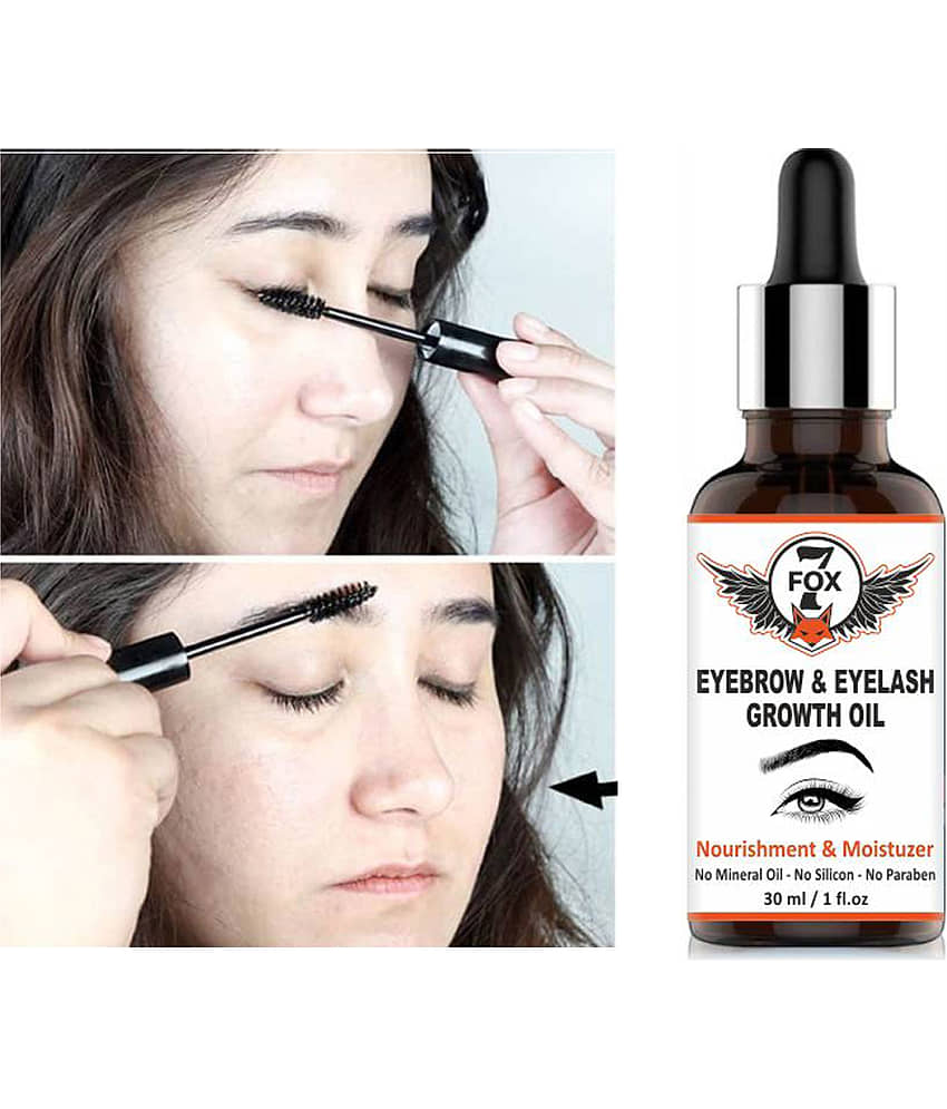 7 FOX 100% Pure Eyebrow & Eyela sh Growth Oil Eyebrow Oil Eye Mask 30 mL view 2
