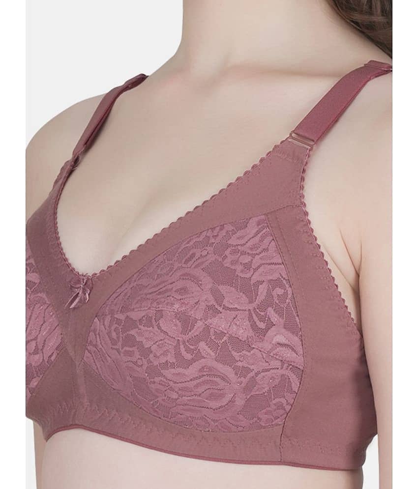 Eve's Beauty Cotton Blend Women's Everyday Bra ( Blue ) view 2