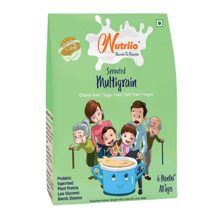 Nutriio - Sprouted Multigrain Mix 250 Gms (Pack of 2)