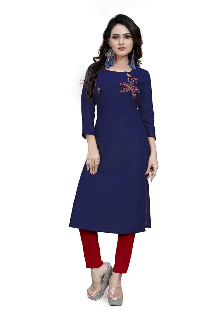 STYLEOO Rayon Kurta/kurties for Women and Girls Pack of 5 (M, L, XL, XXL) view 2