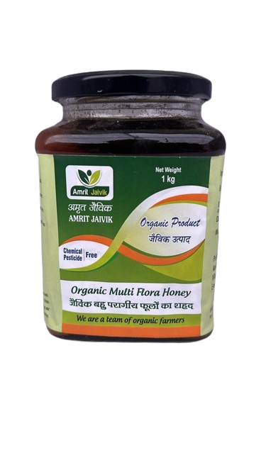 Organic Multi Flora Honey 1kg