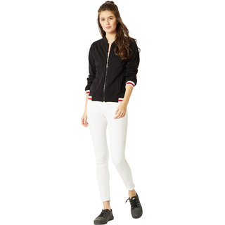 Miss Chase Black On It First Ribbed Jacket view 2