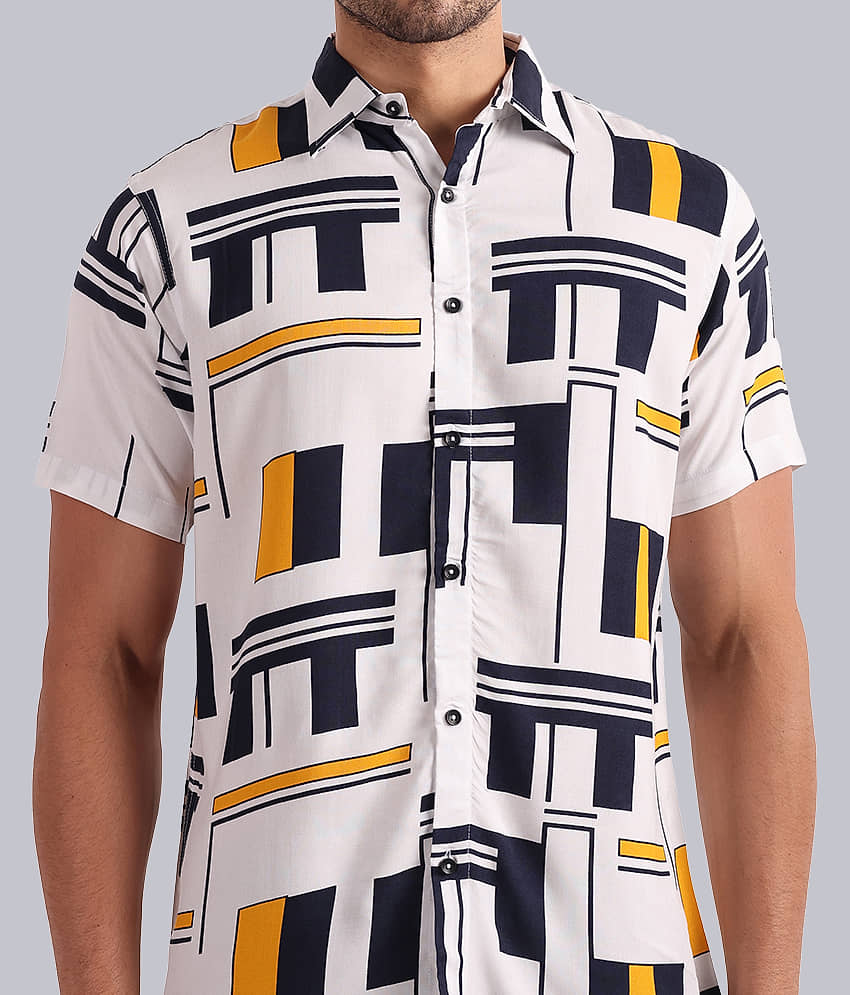 TrendiVastra - Multi Rayon Regular Fit Men's Casual Shirt ( Pack of 1 ) view 2