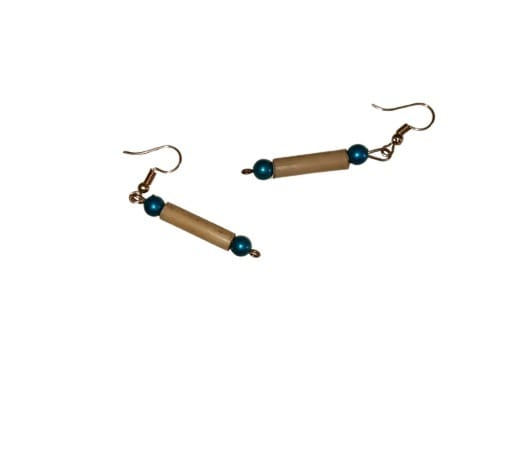 Bamboo Earrings view 2