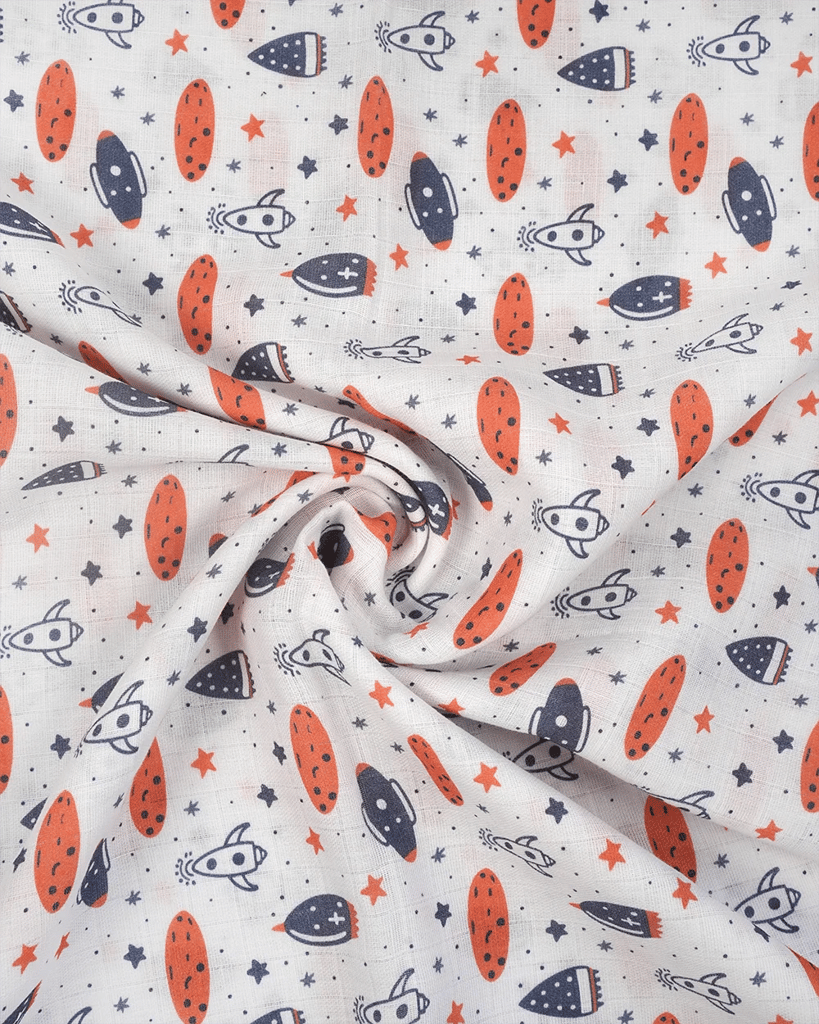 Floral X Swaddles Combo Pack of 2 view 2
