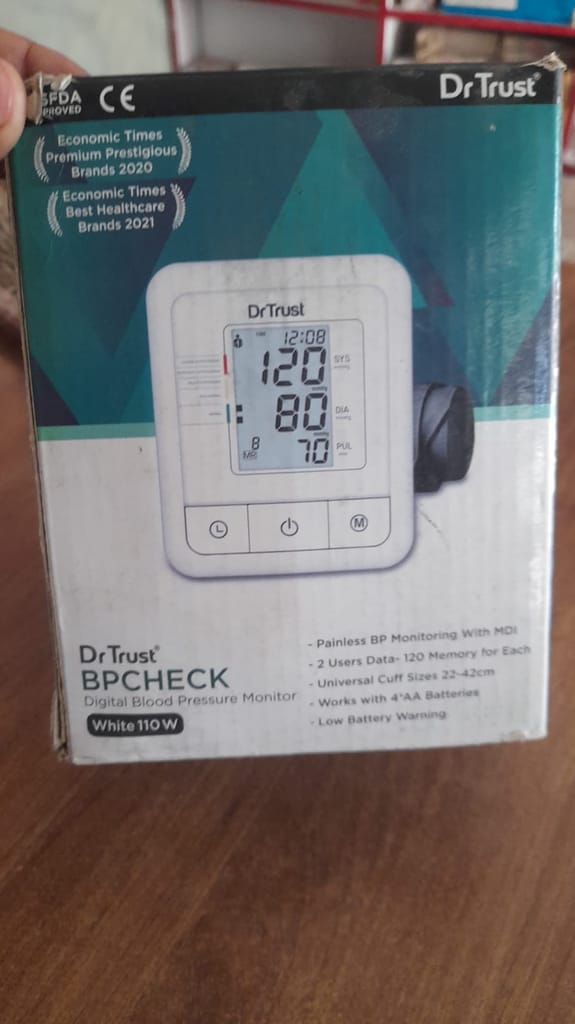 Dr Trust BPCHECK Digital Blood Pressure Monitor