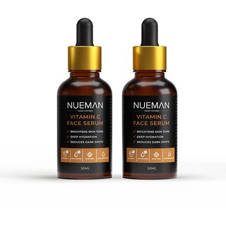 NUEMAN Vitamin C Face Serum Combo Pack of 2 (30ml Each)