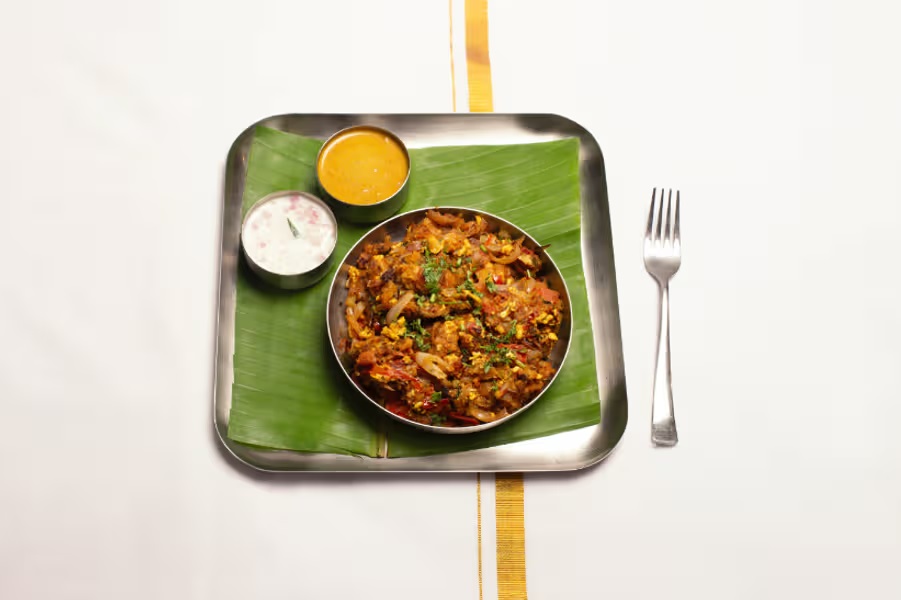 Paneer Kothu Parotta