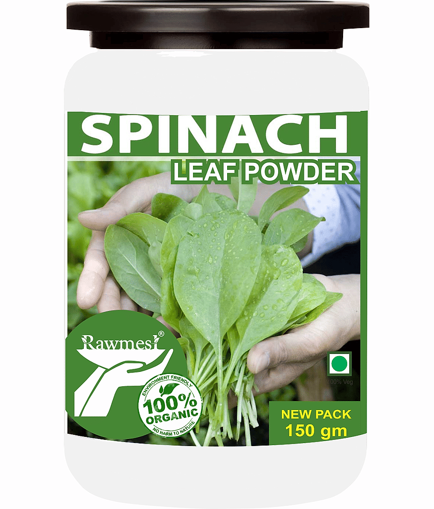 rawmest Dehydrated Green Spinach Powder/ Palak Instant Soup 300 gm Pack of 2 view 2