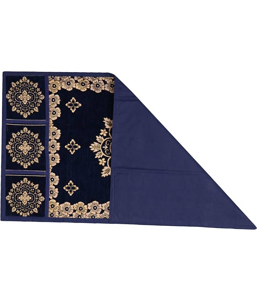 Velvet Ethnic Top Cover ( 99 53 ) Pack of 1 - Maroon view 2