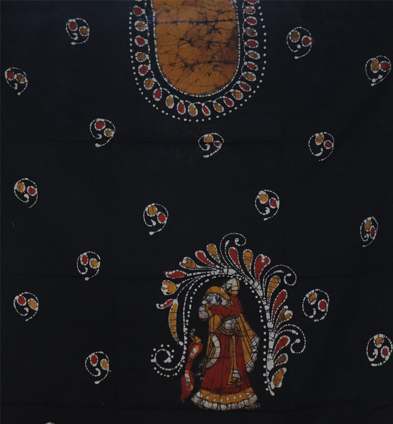 Handcrafted Cotton Batik Print 3-Piece Suit Set view 2