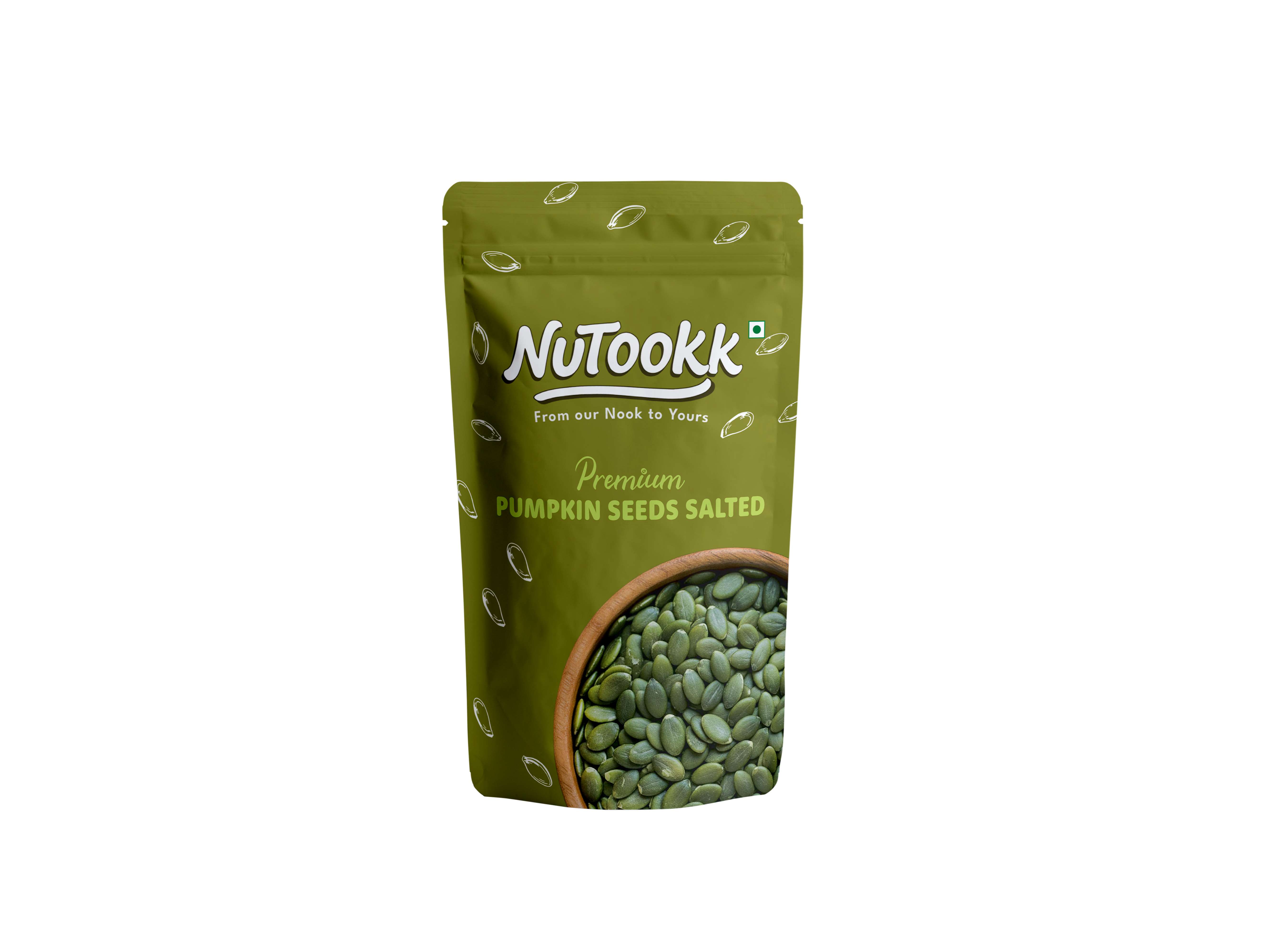 Nutookk Premium Raw Pumpkin Seeds - 200g