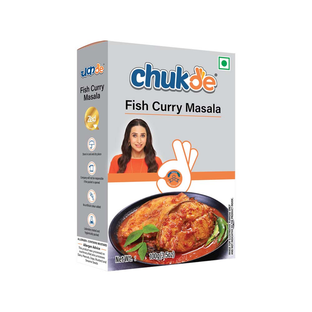 Chukde Spices Fish Curry Masala, 100 gm view 2
