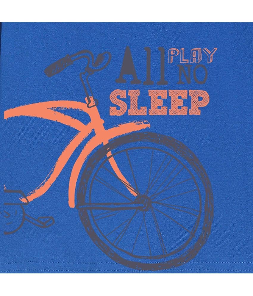 ETCHED DESIGN Pack of 1 Boys Cotton T-Shirt ( Multicolor ) view 2