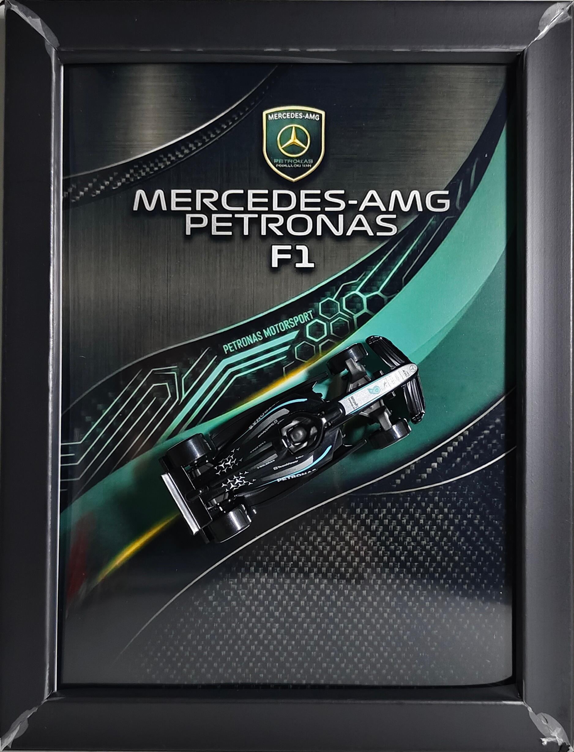 AMG Petronas Formula One Die cast Car Frame