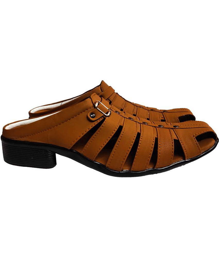 RAGE GAZE - Beige Men's Sandals view 2