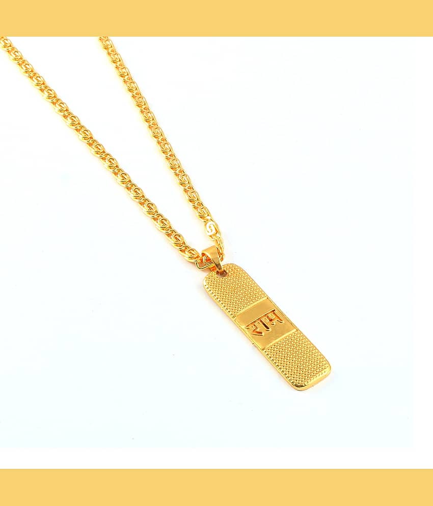 Jewar Mandi Gold Pendant ( Pack of 1 ) view 2