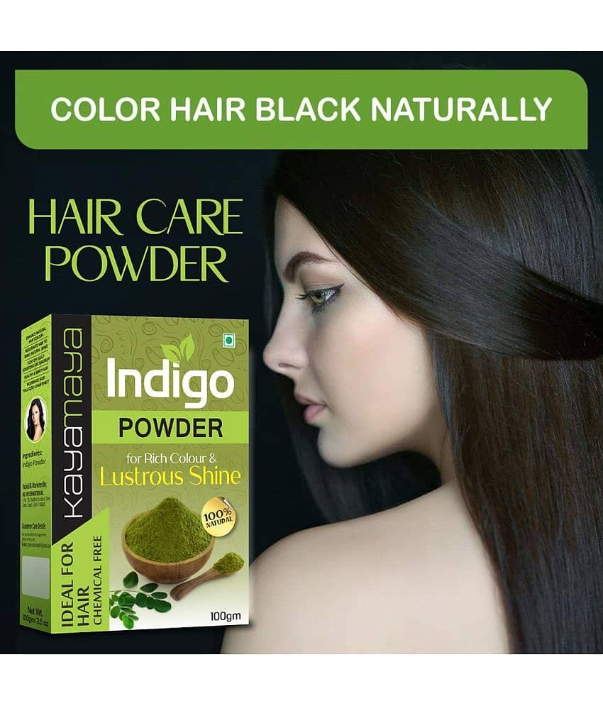 Kayamaya 100% Organic Indigo Powder Organic Henna 100 g view 2