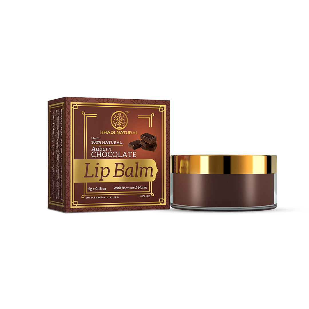 Khadi Natural Chocolate Lip Balm - 5gm view 2