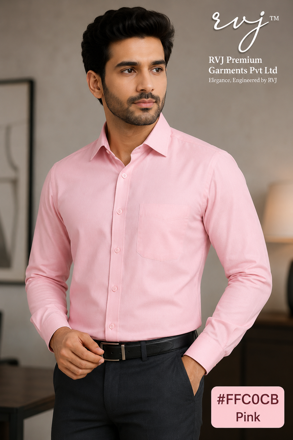 COTTON SHIRT (SATIN) UTSAV GIZZA view 2