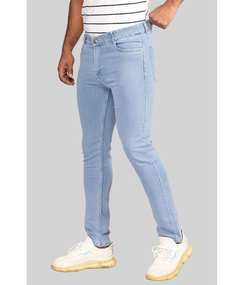Aflash - Light Grey Denim Slim Fit Men's Jeans ( Pack of 1 ) view 2